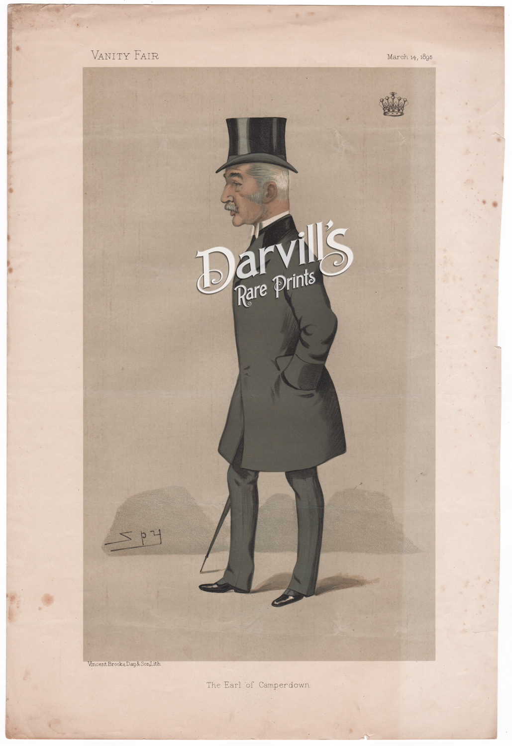 The Earl of Camperdown
[Robert Adam Philips Haldane Duncan]
March 14, 1895 